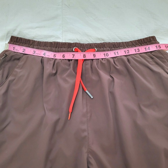 Keith Haring X Shoe Palace Colab Brown Embroidered Swim Trunks Men's Size M - Picture 9 of 10